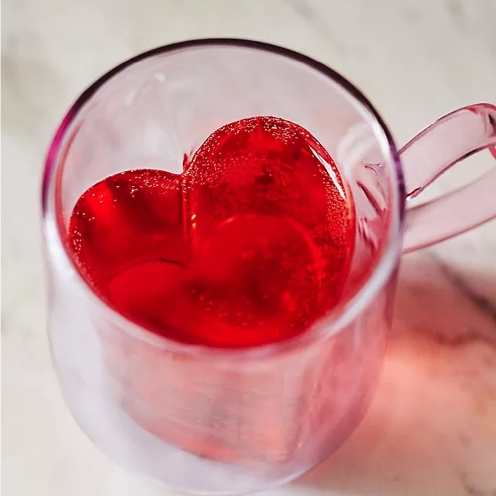NEW Anthropologie Corazon double-walled glass mug - Picture 6 of 6